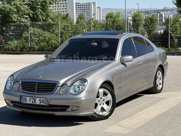 2004 MERCEDES E200 //SUNROOFLU/ 332.BİN KM. DEĞİŞENSİZ