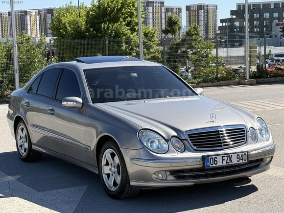 2004 MERCEDES E200 //SUNROOFLU/ 332.BİN KM. DEĞİŞENSİZ