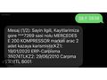 2009 MERCEDES E200 AVANTGARDE+285.000 KM+EVLADİYELİK