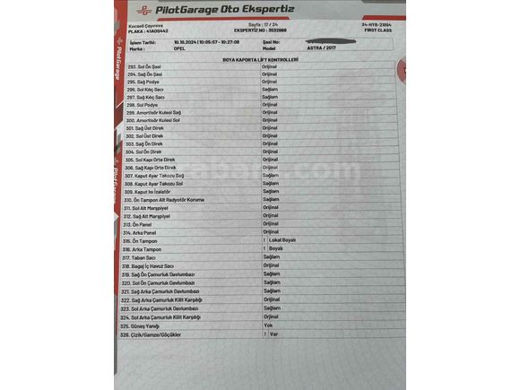 Sahibinden Opel Astra 1.6 CDTI Design 2017 Model 