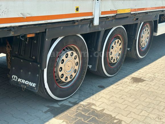 2014 MODEL KRONE TENTELİ ÜÇ KAYAR LİFTMASTER YARI MİDİLLİ DORSE