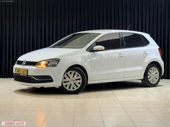 KIRMIZI AUTO'DN 2014 VW POLO 1.2TSİ COMFORTLİNE BOYASIZ 96.000KM