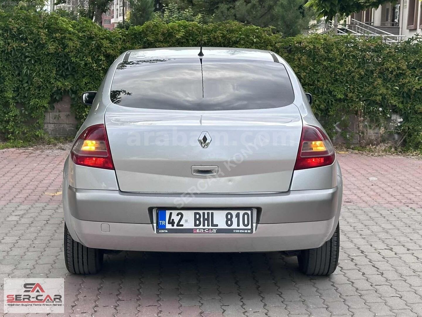 Galeriden Renault Megane 1.5 dCi Expression Plus 2008 Model Konya 200.000 km Gri 5