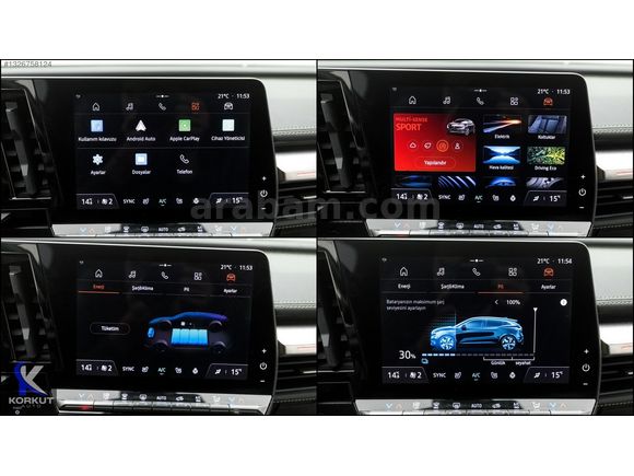 2023 MEGANE E-TECH İCONİC HATASIZ BOYASIZ 74.000 KM