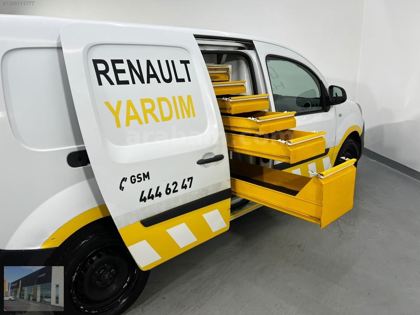 Galeriden Renault Kangoo Express 1.5 dCi Maxi Joy 2015 Model İstanbul 225.233 km Beyaz 6