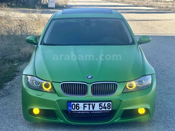 YEŞİL E90 320D TAKAS OLUR 