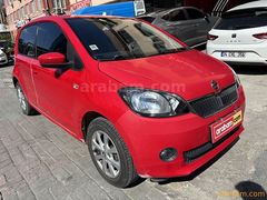 2013 SKODA CİTİGO 1.0 BENZİN OTOMATİK YOKUŞ DESTEKLİ KIRMIZI BEYAZ *85 BİN KM*