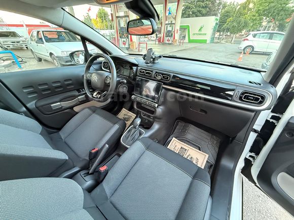 PANORAMİK CAM TAVANLI / CITROEN - C3 SHINE 1.2 PURETECH 110 EAT6 / 40500 km.