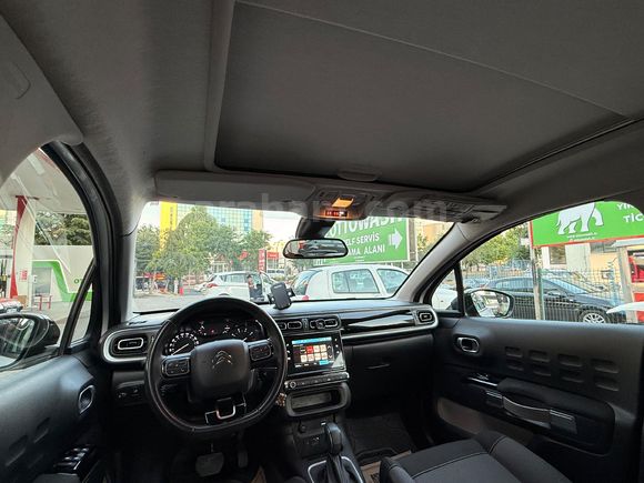 PANORAMİK CAM TAVANLI / CITROEN - C3 SHINE 1.2 PURETECH 110 EAT6 / 40500 km.