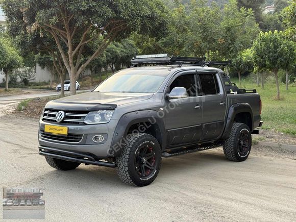 ÇEKİÇOĞLUNDAN VOLKWAGEN AMAROK 4X2 FULL ORJİNAL AKSESUARLI
