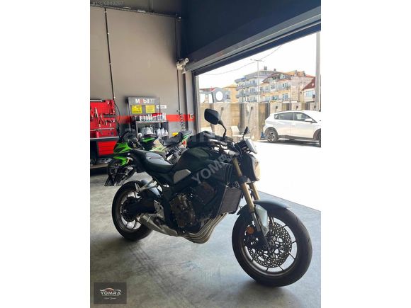 YOMRA | 2024 HONDA CB650R E-CLUTCH | LANSMAN RENK+SERVİS BAKIMLI