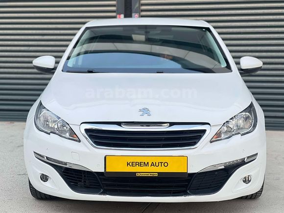2015 PEUGEOT 308 1.2 PURETECH ACTİVE EAT6 158 BİN'DE MASRAFSIZ+