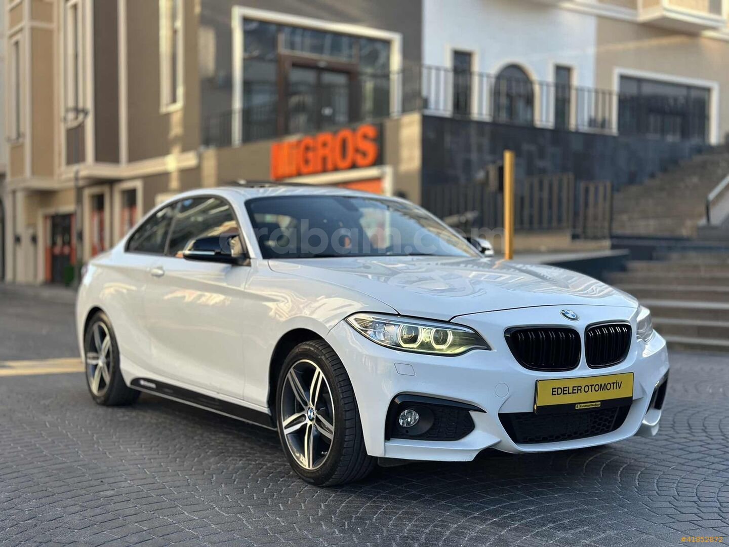 Galeriden BMW 2 Serisi 218i Sport Line 2015 Model İstanbul 150.000 km Beyaz 6