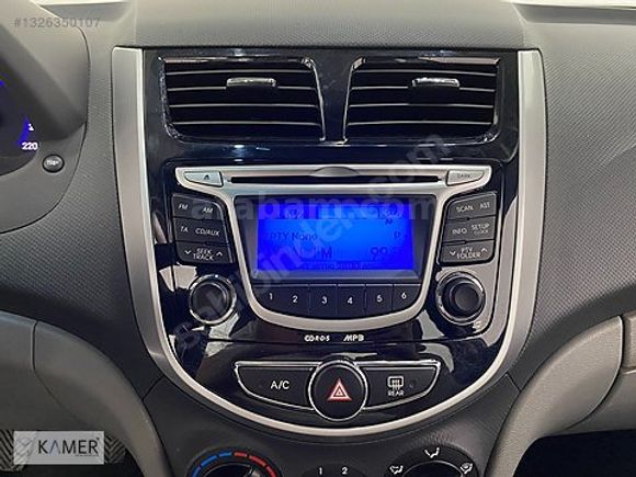 KAMER DEN 2012 HYUNDAİ ACCENT BLUE 1.4 CVVT MODE PLUS BENZİN MT