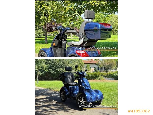 Moto Motto'dan VOLTA VM6 (4 teker moped) Vade Farksız 6 Taksit