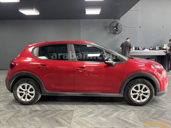 Galeriden Citroen C3 1.2 PureTech Feel 2021 Model Bursa 54.699 km Kırmızı