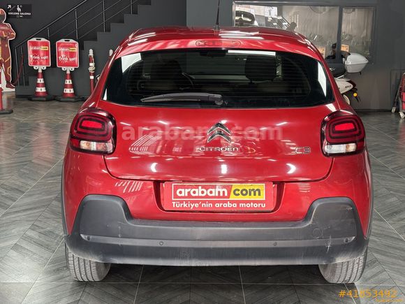 Galeriden Citroen C3 1.2 PureTech Feel 2021 Model Bursa 54.699 km Kırmızı