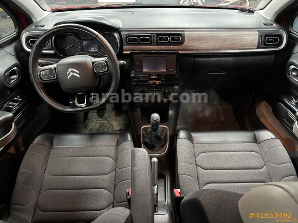 Galeriden Citroen C3 1.2 PureTech Feel 2021 Model Bursa 54.699 km Kırmızı