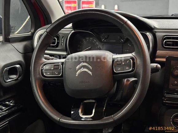 Galeriden Citroen C3 1.2 PureTech Feel 2021 Model Bursa 54.699 km Kırmızı