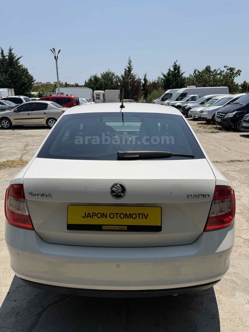 Galeriden Skoda Rapid 1.4 TDI GreenTec Style 2016 Model Tekirdağ 197.000 km Beyaz 3