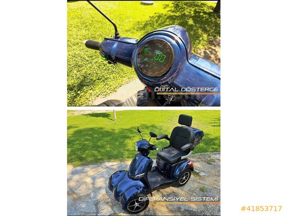 Moto Motto'dan VOLTA VM6 (4 tekerli moped) 6 Taksit Fırsatıyla