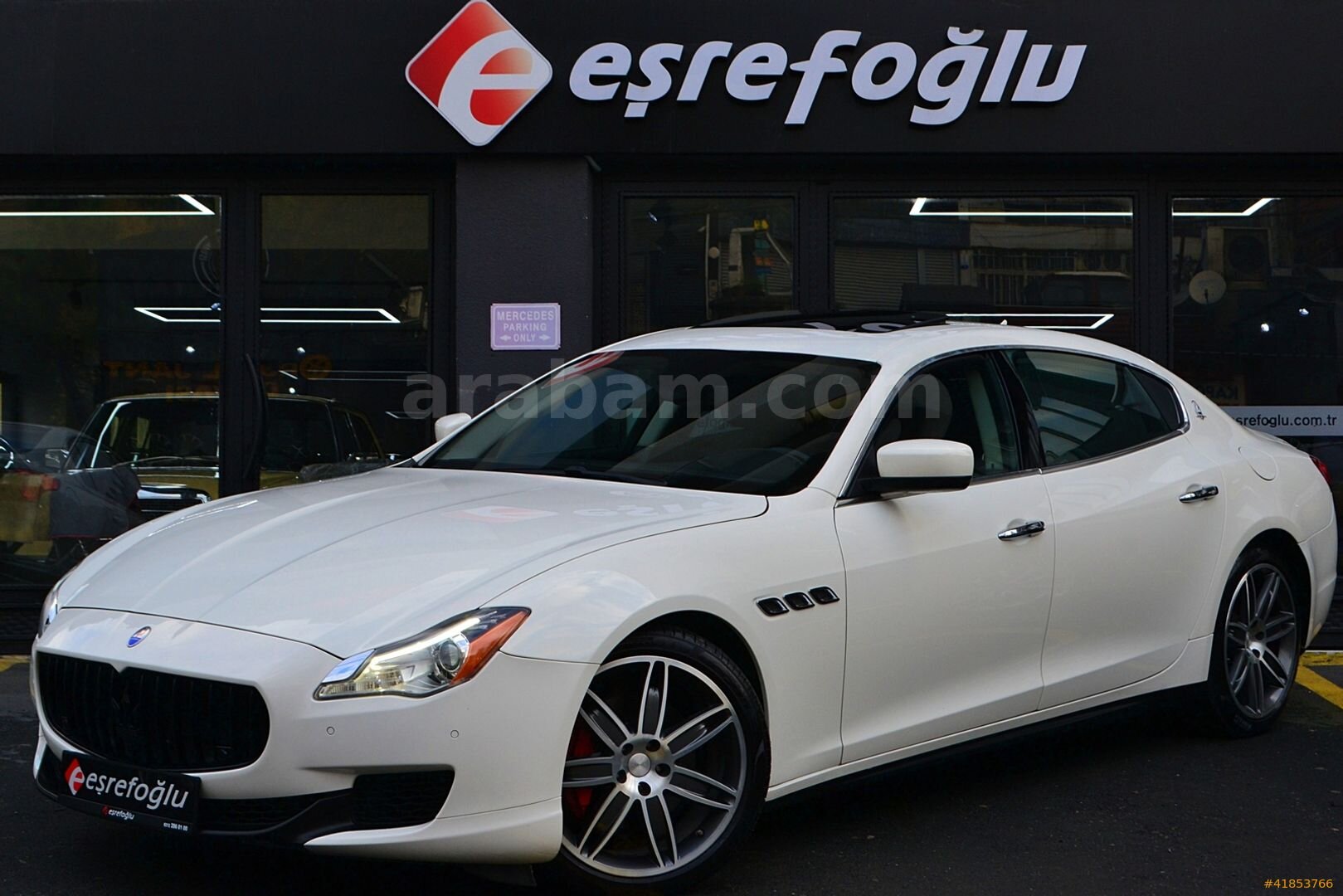 Galeriden Maserati Quattroporte 3.0 D 2014 Model İstanbul 115.000 km Beyaz 3