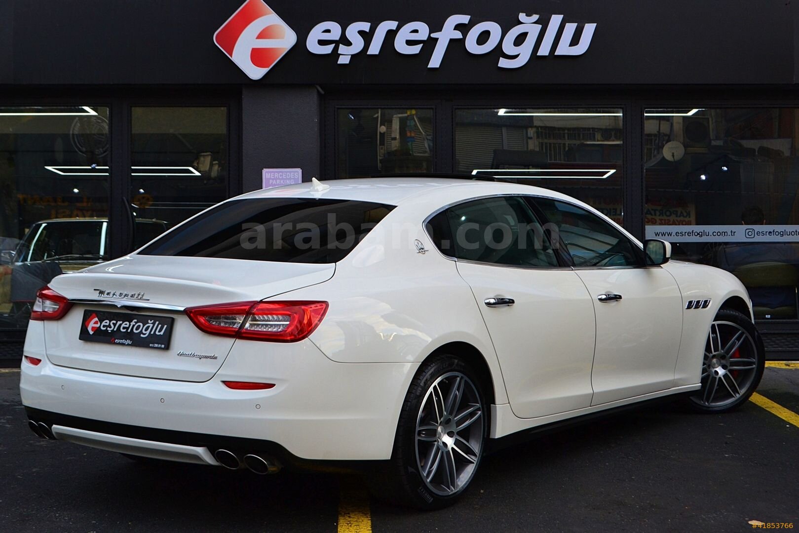 Galeriden Maserati Quattroporte 3.0 D 2014 Model İstanbul 115.000 km Beyaz 6