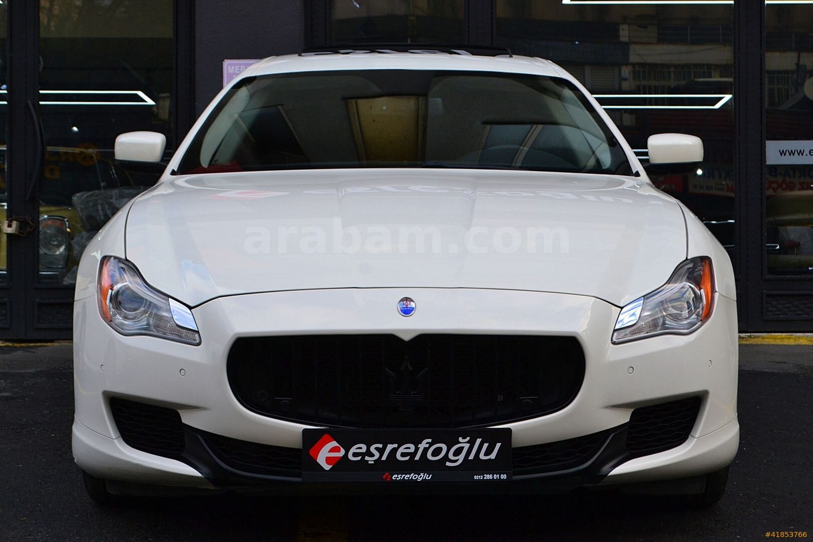 Galeriden Maserati Quattroporte 3.0 D 2014 Model İstanbul 115.000 km Beyaz 1