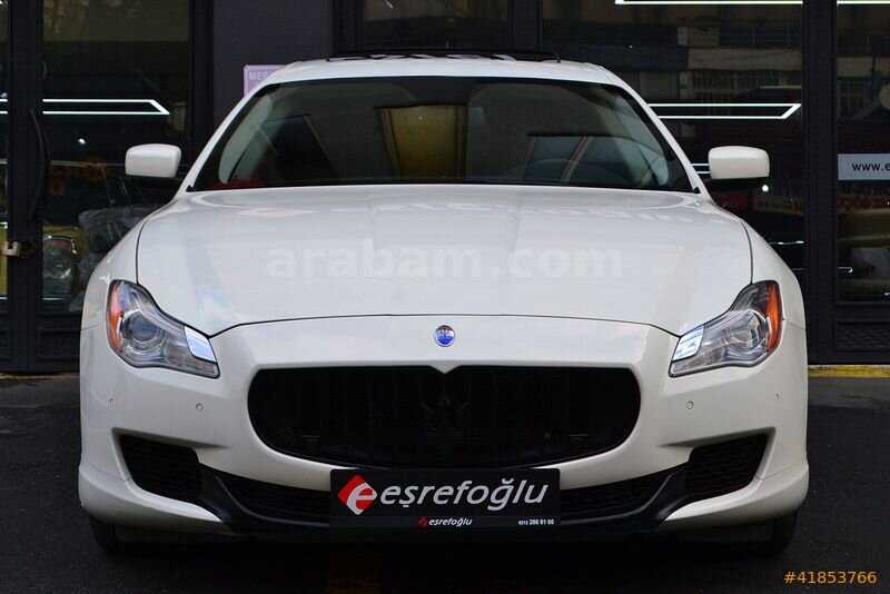 Galeriden Maserati Quattroporte 3.0 D 2014 Model İstanbul 115.000 km Beyaz