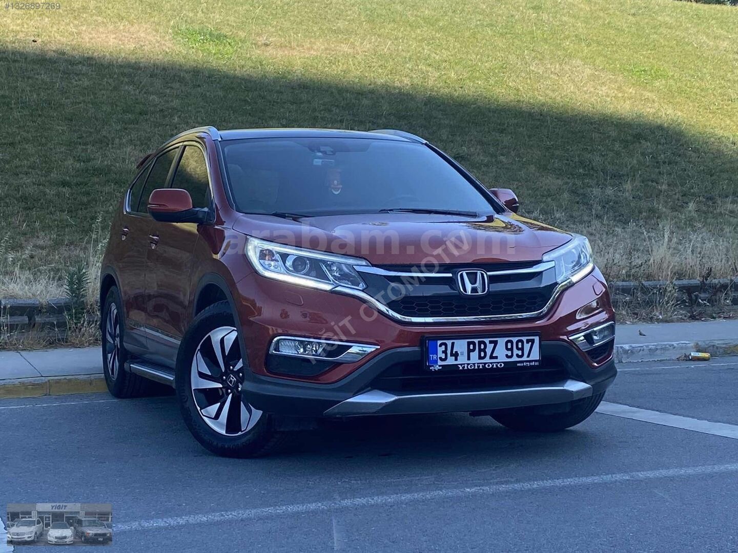 Galeriden Honda CR-V 1.6 i-DTEC Executive 2016 Model İstanbul 203.737 km Kırmızı 1