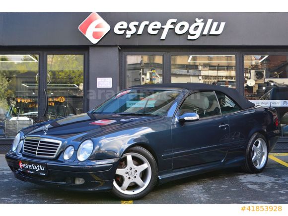 EŞREFOĞLU 2002 CLK 200 KOMP. CABRİO 208.000 KM, MANUEL, EMSALSİZ