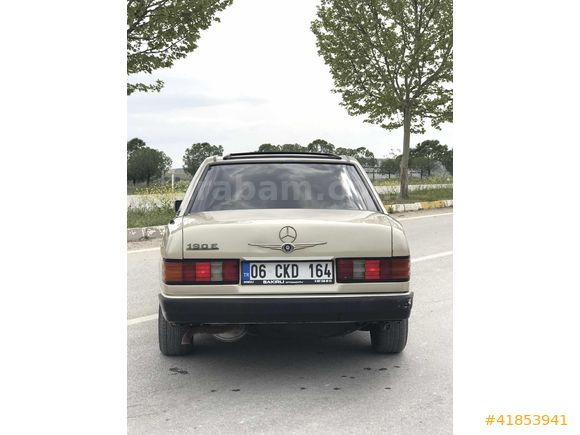 Mercedes 86 model 190 lık cam tavanlı