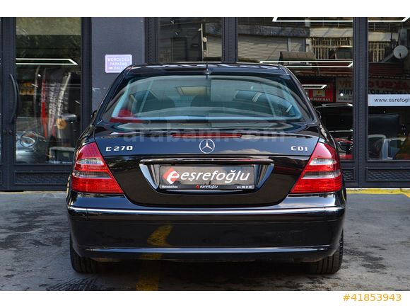 EŞREFOĞLU 2002 E270 CDİ SUNROOF, ISITMA, DEĞİŞENSİZ, MASRAFSIZ