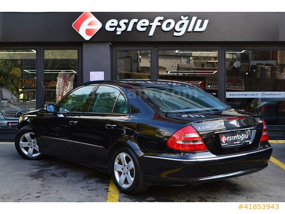 EŞREFOĞLU 2002 E270 CDİ SUNROOF, ISITMA, DEĞİŞENSİZ, MASRAFSIZ