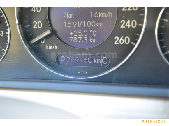 EŞREFOĞLU 2004 E270 CDİ CAM TAVAN, ISITMA, TEMPOMAT, MASRAFSIZ