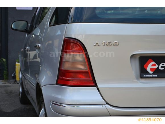 EŞREFOĞLU 2001 A160 ELEGANCE KLİMA, DEĞİŞENSİZ, 178.000KM