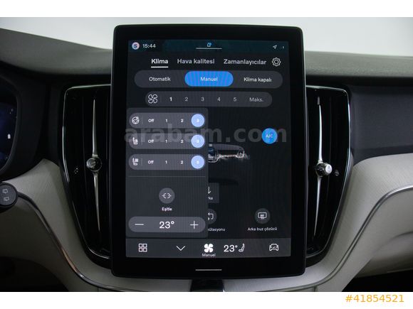 DİKMEN OTO-VOLVO XC60-PLUS DARK-ISITMA SOĞUTMA-HARMAN-MAKYAJLI