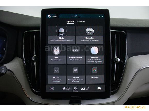 DİKMEN OTO-VOLVO XC60-PLUS DARK-ISITMA SOĞUTMA-HARMAN-MAKYAJLI