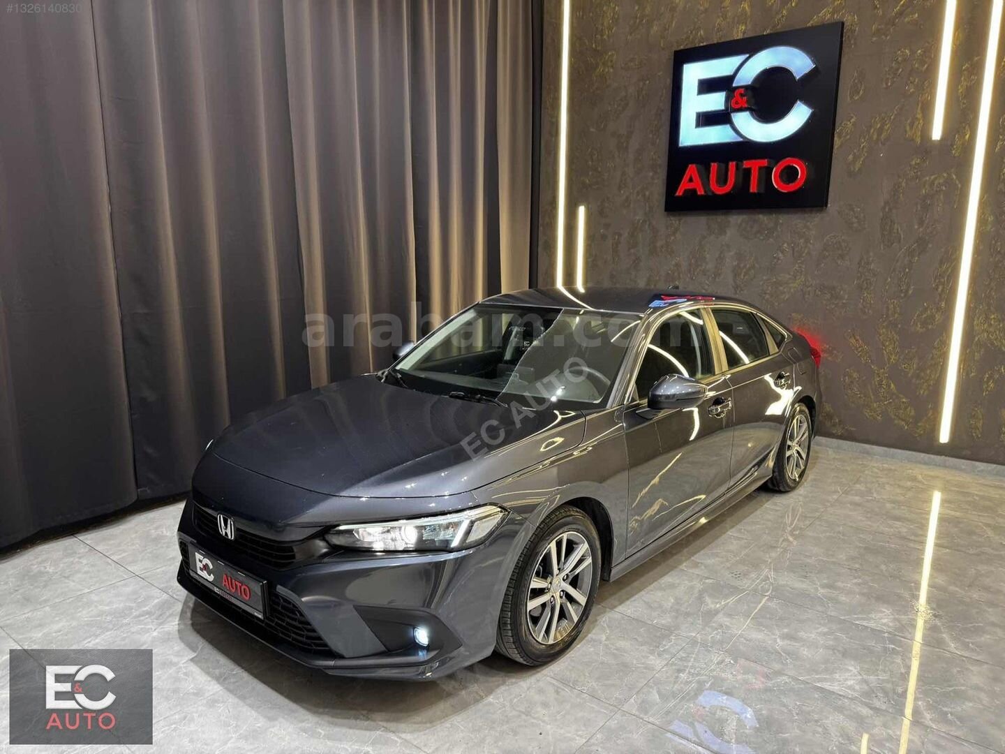 Galeriden Honda Civic 1.5 i-VTEC Eco Premium 2021 Model Sivas 104.000 km Gri 2