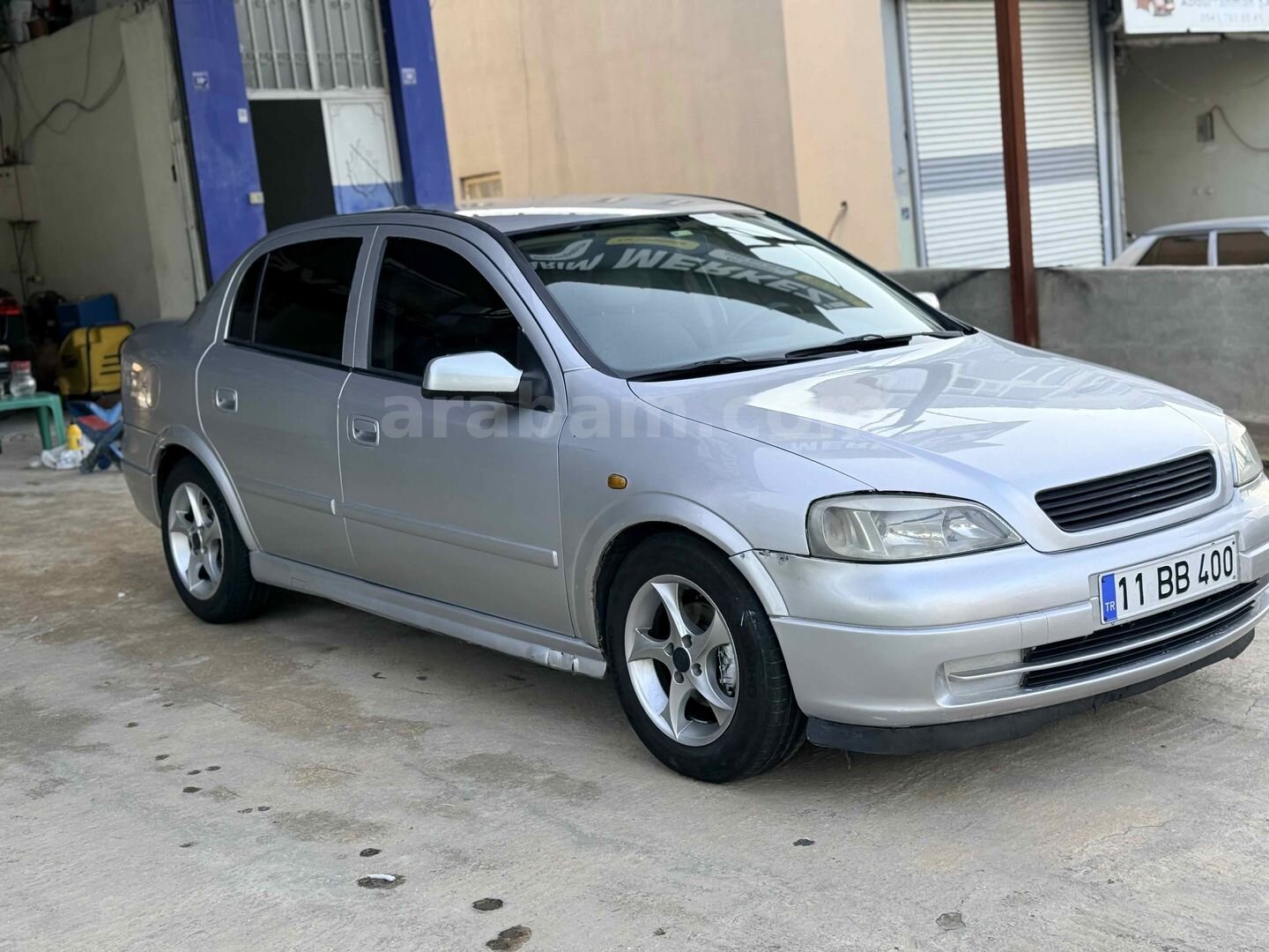 Galeriden Opel Astra 1.6 Comfort 2001 Model Şanlıurfa 390.000 km Gri (Gümüş) 5