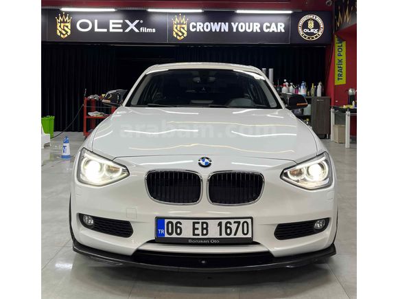 Full bakımlı  BMW 1 Serisi 116d ED EfficientDynamics 2014 Model 2015 çıkışlı Beyaz