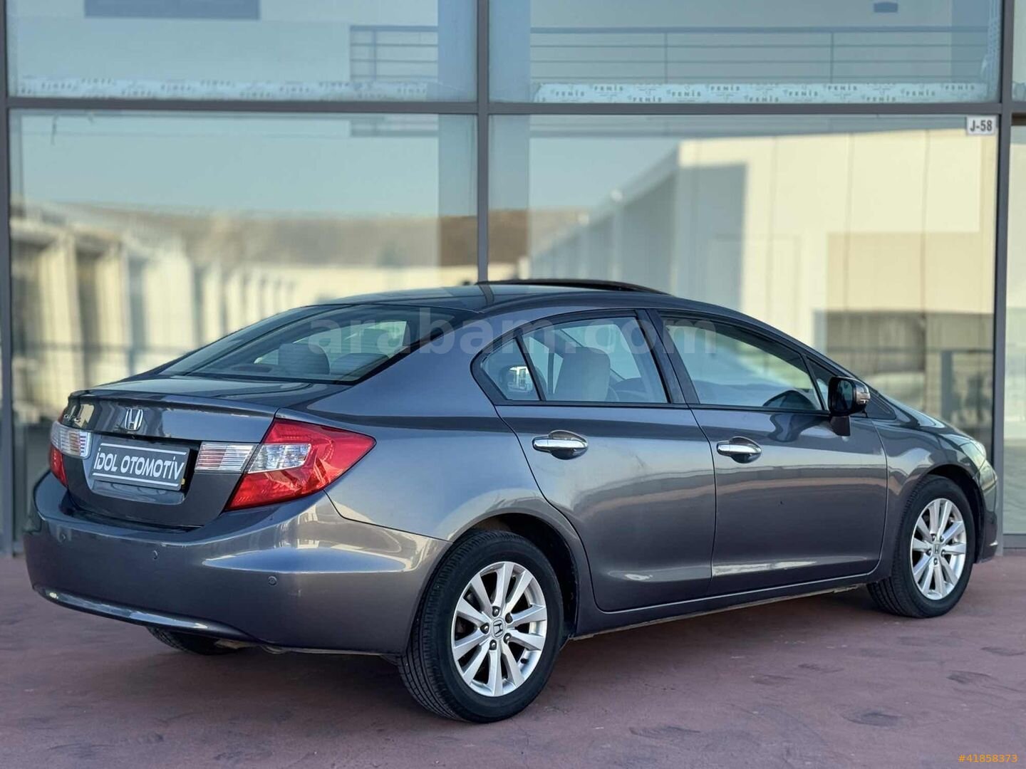 Galeriden Honda Civic 1.6i VTEC Eco Elegance 2012 Model Denizli 98.000 km Füme 6