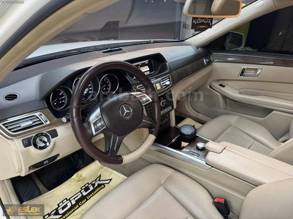 2013 MERCEDES E 250 ELITE PAKET MAKYAJLI KASA CAM TAVANLI