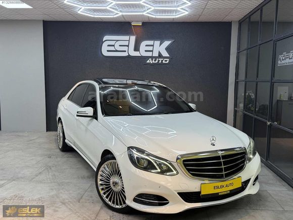2013 MERCEDES E 250 ELITE PAKET MAKYAJLI KASA CAM TAVANLI