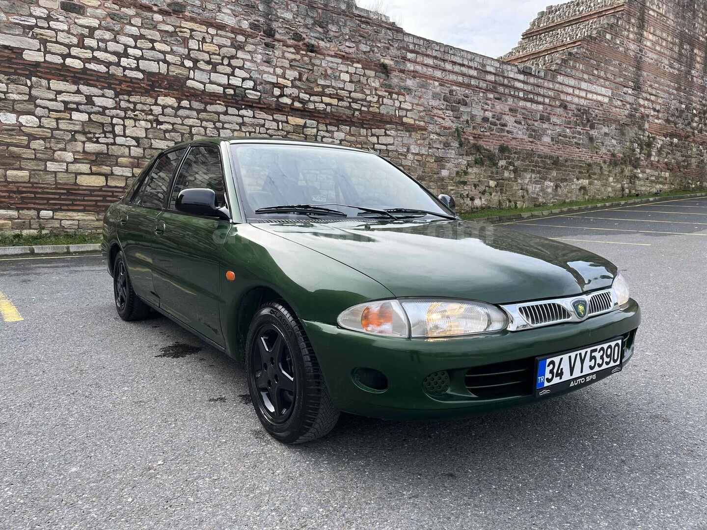 Galeriden Proton 416 GLX 1998 Model İstanbul 136.000 km Yeşil 7