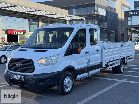 179.000Km..ÇİFT KABİN...2015 TRANSİT 350 ED 2.2..%20 KDV