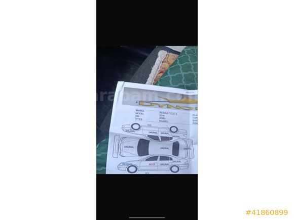 DÜŞÜK KM 2016 RENAULT CLİO 4 1.5 DCİ JOY