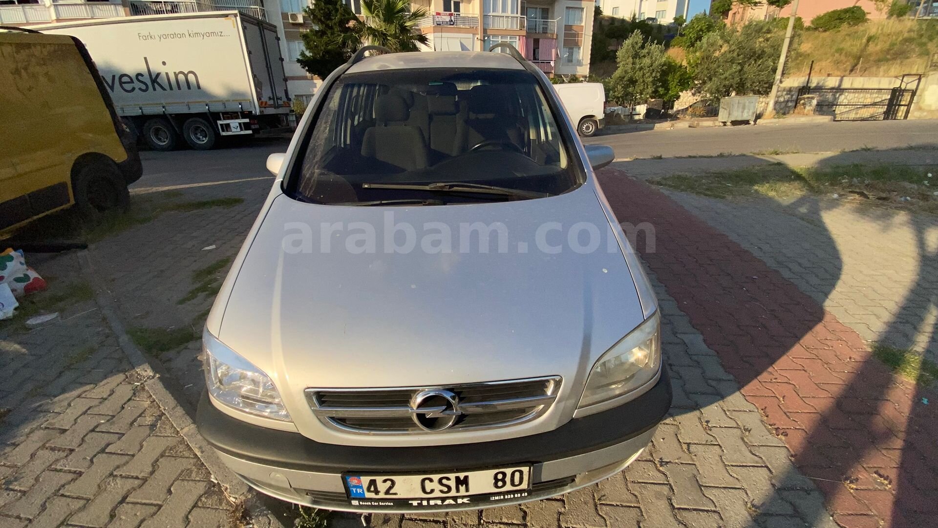 Sahibinden Opel Zafira 1.6 Comfort 2003 Model İzmir 340.000 km Gri (metalik) 2