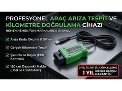 Profesyonel Araç Arıza Tespit ve Kilometre Doğrulama Cihazı