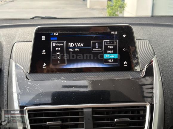 2018 ECLİPSE CROSS 4WD İNTENSE PLUS *CAM TAVAN*HEAD UP*TOUCHPAD*